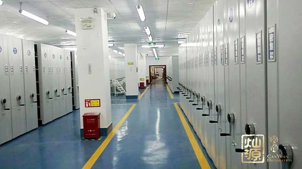 現代光電科技工南寧廠房檔案室裝修案例賞析