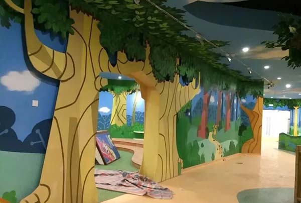 幼兒園設(shè)計裝修墻繪效果圖 幼兒園設(shè)計裝修墻繪效果圖